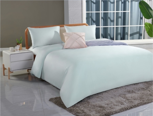 % 100 TENCEL Fiber Light Green Yorgan Yorganı Super King Yorgan Yorganı Set