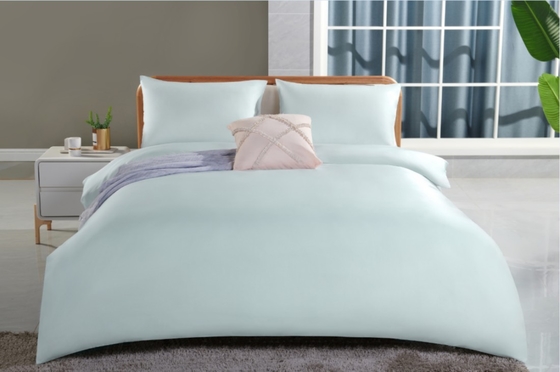 % 100 TENCEL Fiber Light Green Yorgan Yorganı Super King Yorgan Yorganı Set