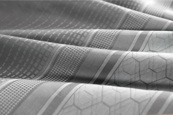 Açık Gri Oeko Tex Standard 100 Duvet Cover King Çift Duvet Set