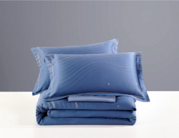 Nefes alıcı Oeko Tex Battaniye Kapak Jacquard Battaniye Kapak Kraliçe