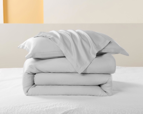 OEM Tencel Lyocell Comforter Set Beyaz Konforlu İkiz Comforter Setleri