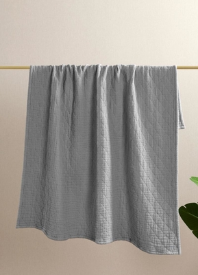 OEKO-TEX 100 Muslin Pamuk Battaniye Özel Yapılmış Pamuk Muslin Battaniye Kraliçe