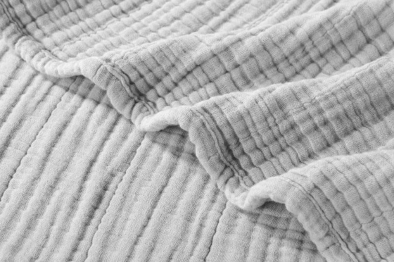 OEKO-TEX 100 Muslin Pamuk Battaniye Özel Yapılmış Pamuk Muslin Battaniye Kraliçe