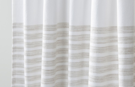 OEM Polyester Duş Perde 72X72 "Beyaz Pamuk Duş Perde