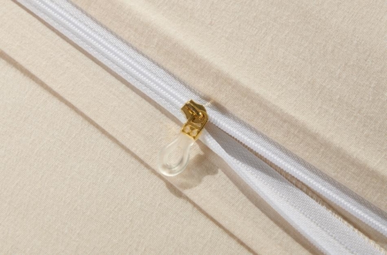 Karışık Polyester Pamuk Battaniye Kapağı OEM Queen Size Battaniye Kapağı