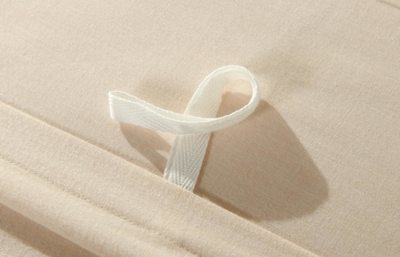 Karışık Polyester Pamuk Battaniye Kapağı OEM Queen Size Battaniye Kapağı