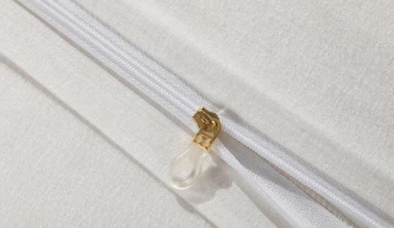 Karışık Polyester Pamuk Battaniye Kapağı OEM Queen Size Battaniye Kapağı